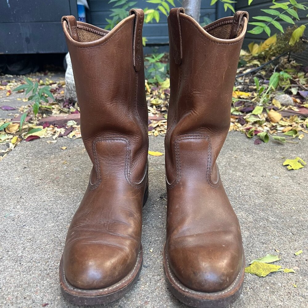 Red Wing 1178 Pull-On Soft Toe Pecos Boots USA Size 11 C
